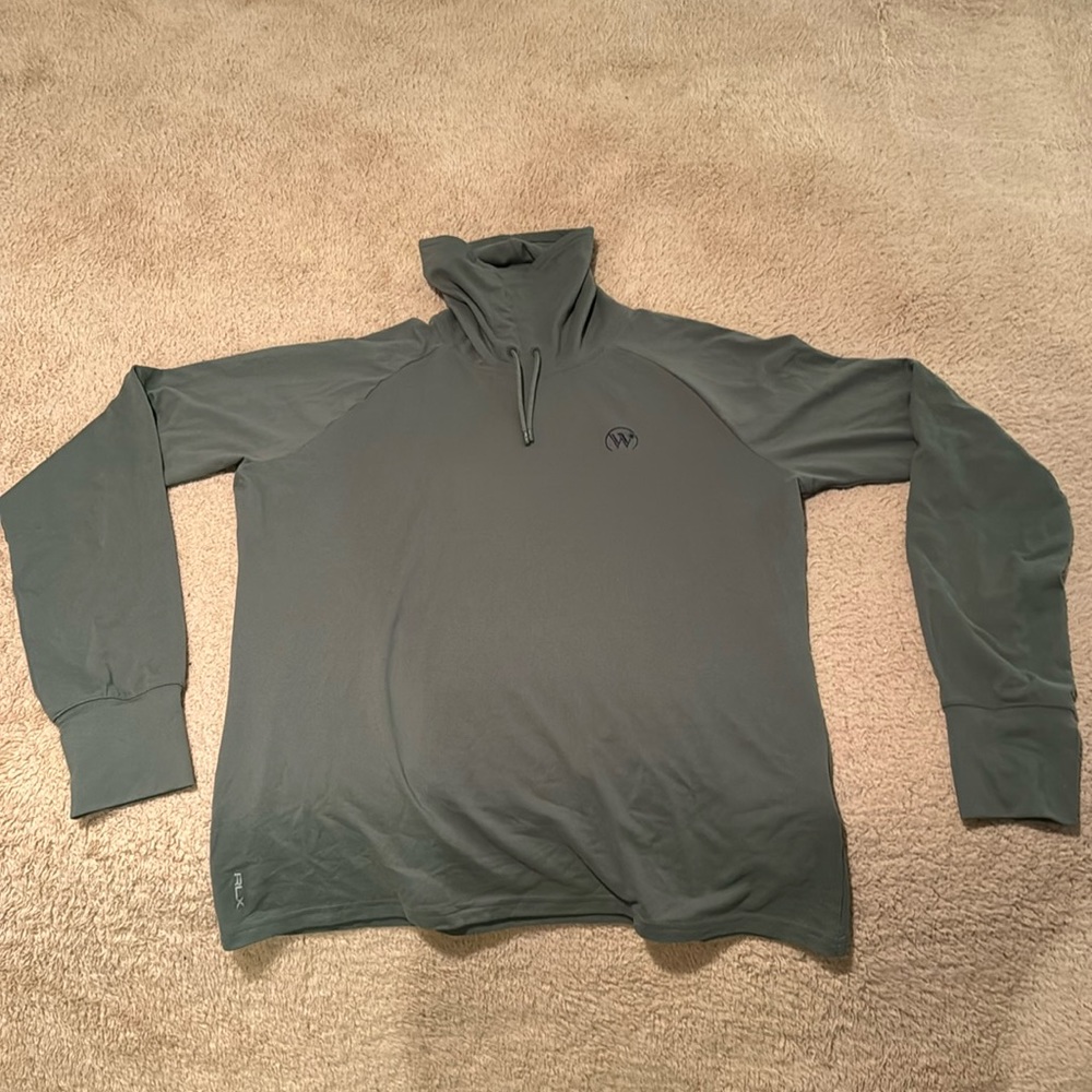 RLX Women’s high neck soft long sleeve shirt. Size L